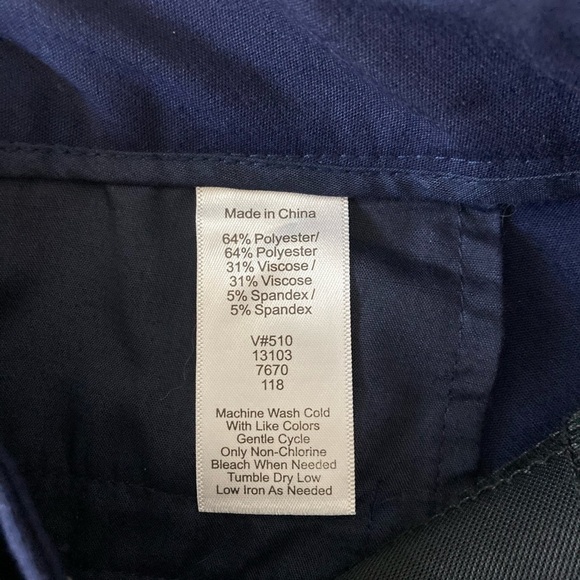 Coldwater Creek Women's Blue Natural Fit Straight Leg - 12 Petite - Picture 8 of 12